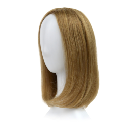 Topper z naturalnych włosów słowiańskich ciepły blond